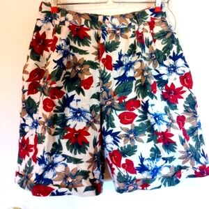 Stampede Shorts Floral‎ 100% Cotton sz. 8
